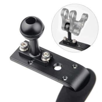 Minifocus for Diving Handle Tray Bracket Portable Single Balancer Holder Handheld Stabilizer for Underwater Grip Camera Housings
Minifocus for Diving Handle Tray Bracket Portable Single Balancer Holder Handheld Stabilizer for Underwater Grip Camera Housings
