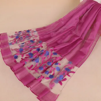 Heat A Pin Spring And Autumn Women Silk Scarf Embroidery Multipurpose Sunscreen Shawl Hijabs Wholesale
Heat A Pin Spring And Autumn Women Silk Scarf Embroidery Multipurpose Sunscreen Shawl Hijabs Wholesale