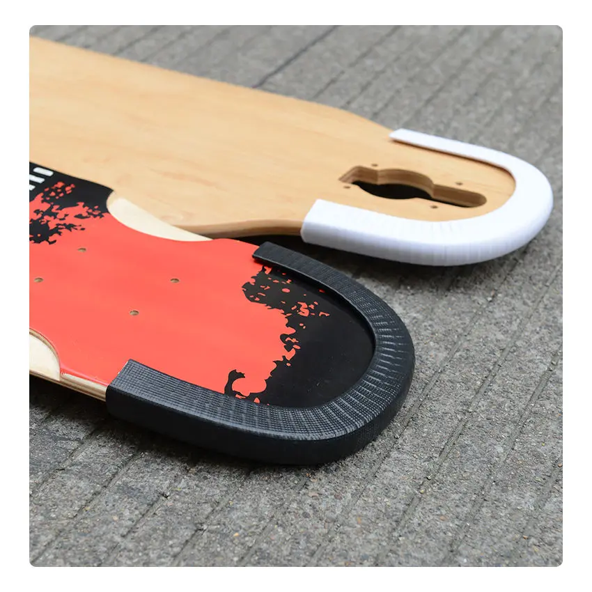 Image 1 Pair Skateboard protection strip 30cm  Care head Protect the edge Long board double rocker small fish board single rocker