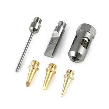 6PCS Welding Soldering Iron Tips Tip Tool Electric Pen Mini Solder Head Tin Wire Pliers Welding Tools Bit Professional Hobby
6PCS Welding Soldering Iron Tips Tip Tool Electric Pen Mini Solder Head Tin Wire Pliers Welding Tools Bit Professional Hobby
