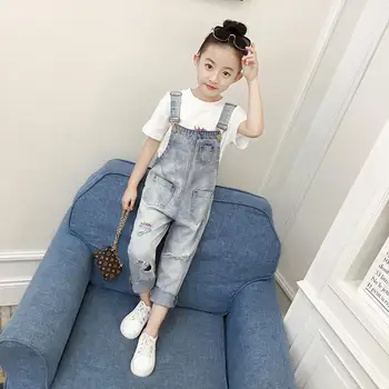 Baby Girl Overalls Children's Clothing 2019 New Arrival Kids Girls Suspender Pants Teens Casual Denim Overalls Trousers Jeans
Baby Girl Overalls Children's Clothing 2019 New Arrival Kids Girls Suspender Pants Teens Casual Denim Overalls Trousers Jeans