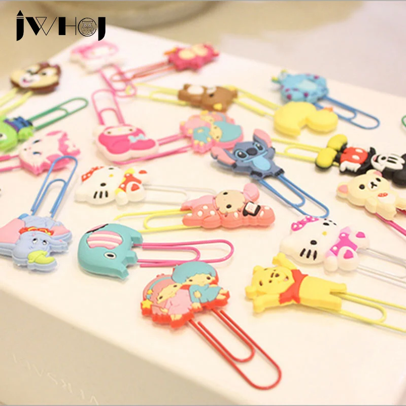 10pcs/lot JWHCJ cartoon silica gel paper clips bookmark material escolar bookmarks for book children stationery school supplies
10pcs/lot JWHCJ cartoon silica gel paper clips bookmark material escolar bookmarks for book children stationery school supplies