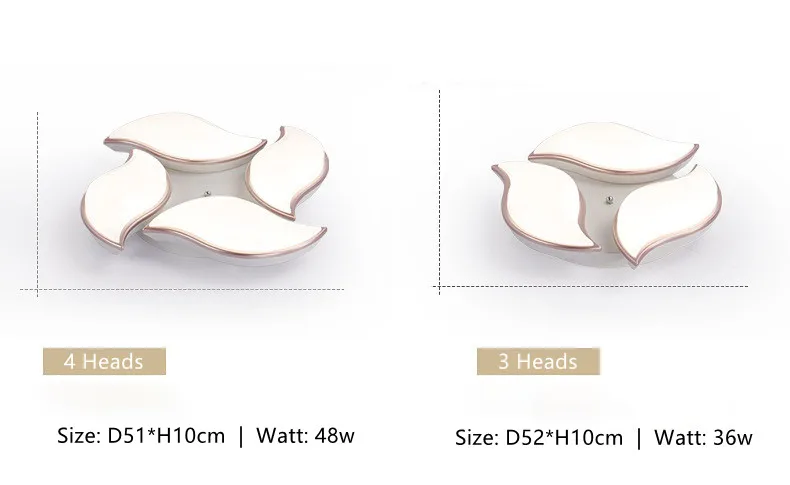 Modern LED Ceiling Lamp With Remote Control Home Deco Lighting Fixtures Ceiling Lights For Living Room Bedroom Lampara Techo 16