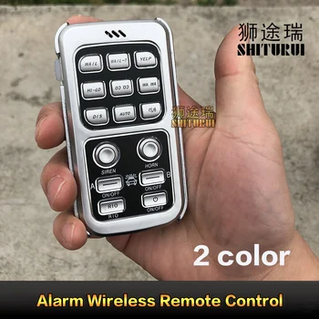 Alarm wireless remote control with LED lights 18 sound megaphone charging line universal wireless RF 5 meters receiver
Alarm wireless remote control with LED lights 18 sound megaphone charging line universal wireless RF 5 meters receiver