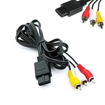 Good quality 10 PCS AV Audio Video Adapter Cable Cord for SNES Super NES Nintendo N64
Good quality 10 PCS AV Audio Video Adapter Cable Cord for SNES Super NES Nintendo N64