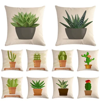 45*45cm Printed Cotton Linen Cushion Cover Cartoon Cactus Home Decor Pillowcase Octopus Sofa Bedding Cushion Case
45*45cm Printed Cotton Linen Cushion Cover Cartoon Cactus Home Decor Pillowcase Octopus Sofa Bedding Cushion Case