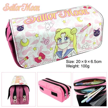 IVYYE 1PCS Sailor Moon Pink Anime Cosmetics Bags PU Zipper School Pencil Case Storage Pen Bag Large Pouch Stationery New
IVYYE 1PCS Sailor Moon Pink Anime Cosmetics Bags PU Zipper School Pencil Case Storage Pen Bag Large Pouch Stationery New