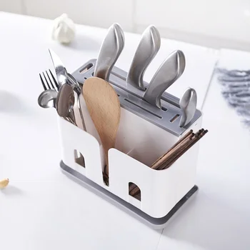Multi-Function Chopsticks Storage Box Knife Holder Chopsticks Tube Kitchen Storage Box With Drain Board
Multi-Function Chopsticks Storage Box Knife Holder Chopsticks Tube Kitchen Storage Box With Drain Board