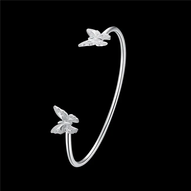 B228 cute design Silver plated butterfly bangles fashion party jewelry Christmas gift for girls Top quality factory price
B228 cute design Silver plated butterfly bangles fashion party jewelry Christmas gift for girls Top quality factory price