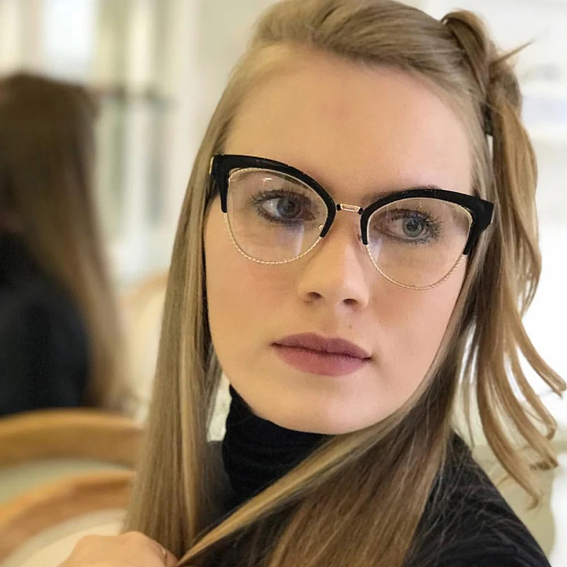 ANEDF Fashion cat eye Woman glasses Brand Design Half Frame Eyewear Frame Optical Fashion Eyewear Computer Glasses
ANEDF Fashion cat eye Woman glasses Brand Design Half Frame Eyewear Frame Optical Fashion Eyewear Computer Glasses
