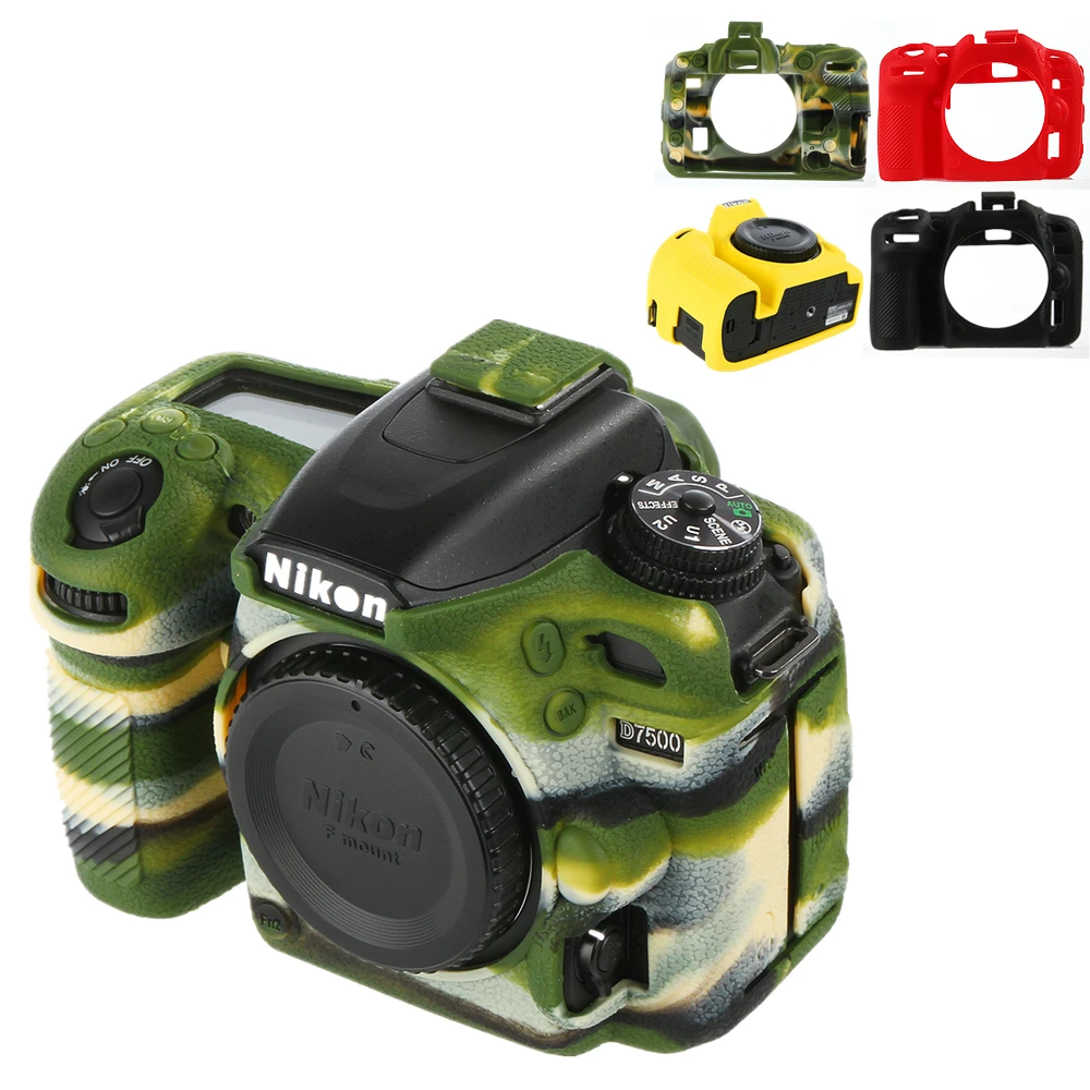 Top Texture Design Rubber Silicon Case Body Cover Protector Frame Skin for Nikon D7500 only Soft
Top Texture Design Rubber Silicon Case Body Cover Protector Frame Skin for Nikon D7500 only Soft