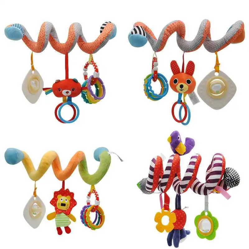 Early Development Soft Infant Crib Bed Stroller Toy Spiral Baby Toys For Newborns Car Seat Hanging Bebe Bell Rattle Toy For Gift
Early Development Soft Infant Crib Bed Stroller Toy Spiral Baby Toys For Newborns Car Seat Hanging Bebe Bell Rattle Toy For Gift