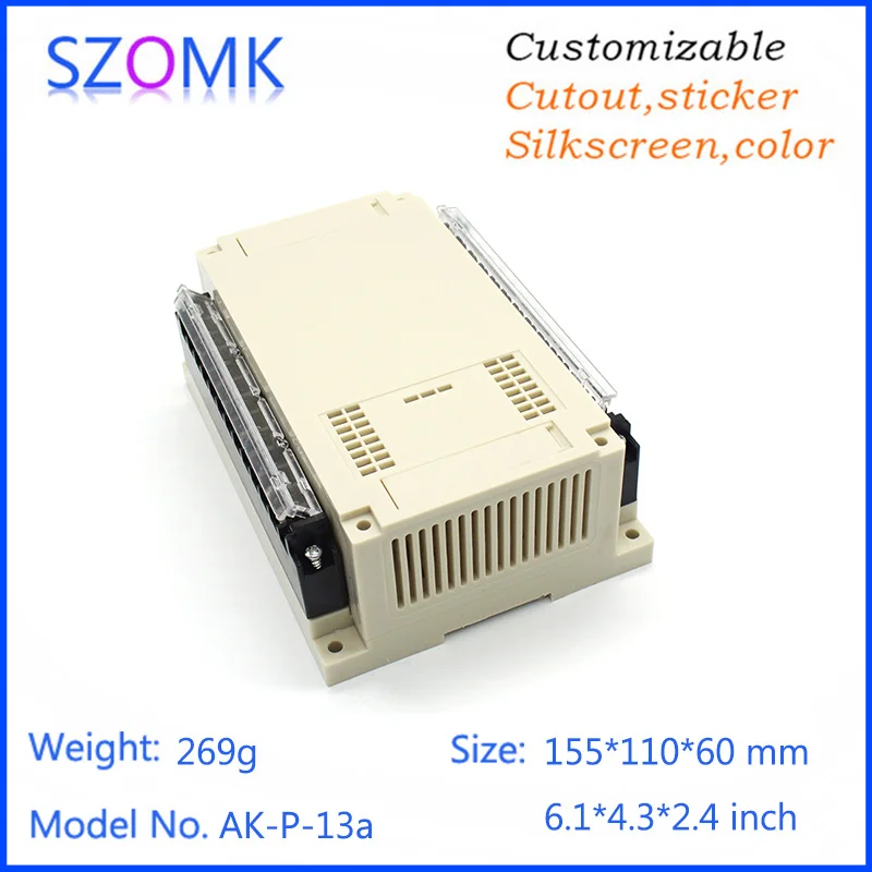 10 pcs, 155*110*60mm hot sales din rail box plastic enclosure for electronics plastic case wall mounting electrical control box
10 pcs, 155*110*60mm hot sales din rail box plastic enclosure for electronics plastic case wall mounting electrical control box