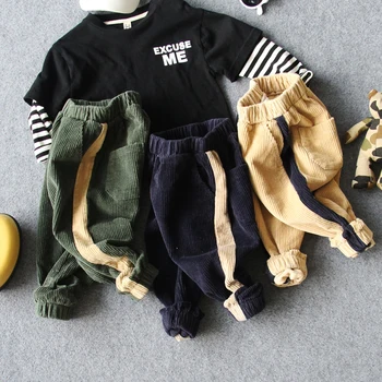new 2018 autumn boys casual loose corduroy pant 1pc kids spring fall comfortable pant boys trousers
new 2018 autumn boys casual loose corduroy pant 1pc kids spring fall comfortable pant boys trousers