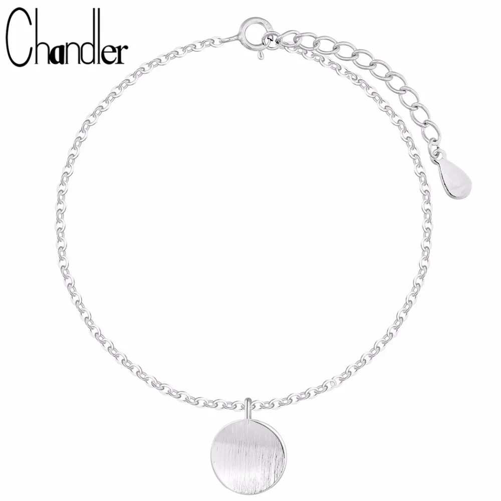 Chandler 925 Sterling Silver Thin Round Bracelet & Bangle Tiny Brushed Charm Handmade Europe Simple Chain Pulsera Pom Pop Luxury
Chandler 925 Sterling Silver Thin Round Bracelet & Bangle Tiny Brushed Charm Handmade Europe Simple Chain Pulsera Pom Pop Luxury