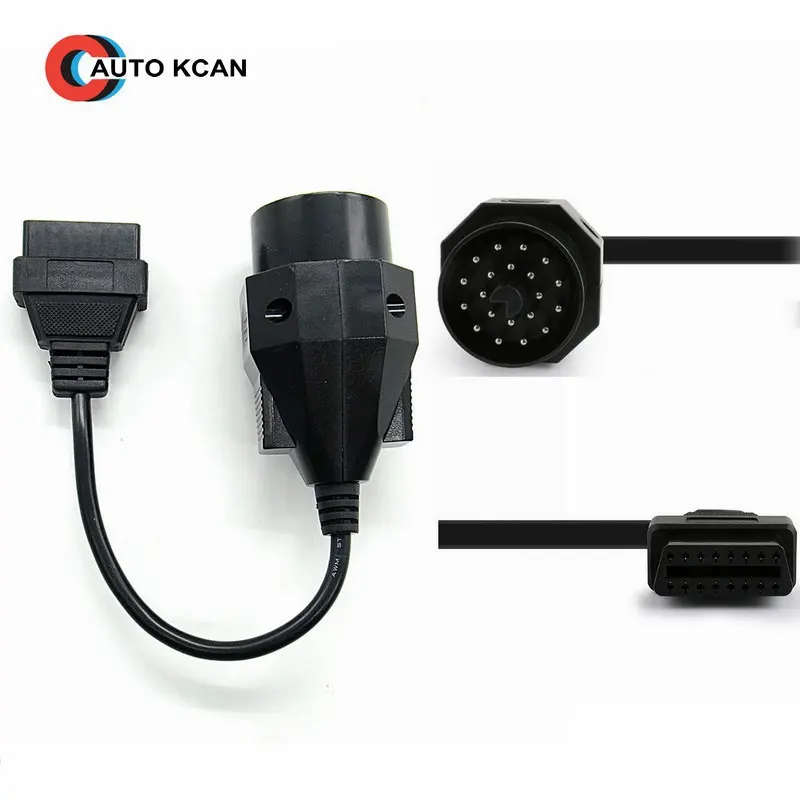 OBD OBD II Adapter BMW 20 pin to OBD2 16 PIN Female for e46 e39 e90 e60 f30 e36 X6 X5 Z3 OBD2 16 Pin Car Diagnostic Cable
OBD OBD II Adapter BMW 20 pin to OBD2 16 PIN Female for e46 e39 e90 e60 f30 e36 X6 X5 Z3 OBD2 16 Pin Car Diagnostic Cable