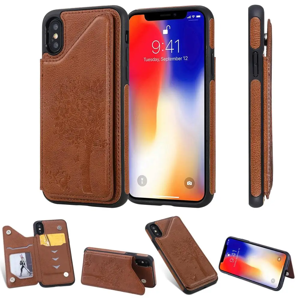 Flip Folio Leather Card Holder for iphone XS Wallet Cover Case for iphone XR XS MAX Soft TPU Back Cover
Flip Folio Leather Card Holder for iphone XS Wallet Cover Case for iphone XR XS MAX Soft TPU Back Cover