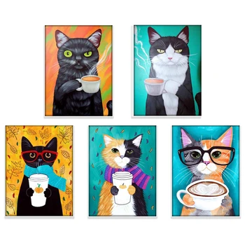Diamond Embroidery Cat Picture Of Rhinestones 5D DIY Diamond Painting Cartoon Diamond Mosaic Animals Cross Stitch
Diamond Embroidery Cat Picture Of Rhinestones 5D DIY Diamond Painting Cartoon Diamond Mosaic Animals Cross Stitch