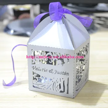 Wholesale romantic light silver color laser cut hollow wedding party decoration favor candy gift boxes
Wholesale romantic light silver color laser cut hollow wedding party decoration favor candy gift boxes