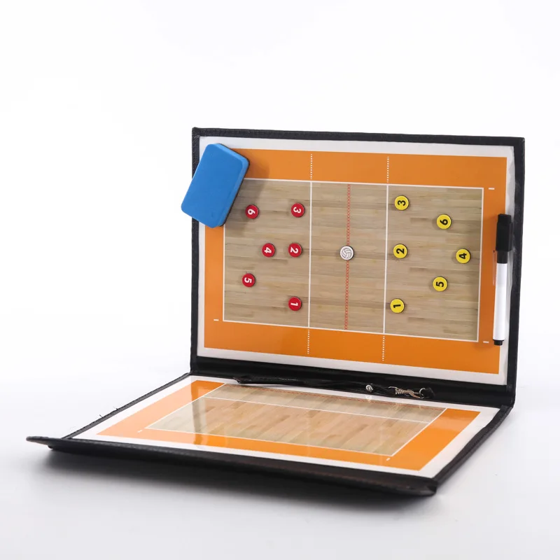 New Foldable Volleyball Board Coaching Volleyball Tactic Board Magnetic Coach Handball Tactics Game Voleibol Training Teach
New Foldable Volleyball Board Coaching Volleyball Tactic Board Magnetic Coach Handball Tactics Game Voleibol Training Teach