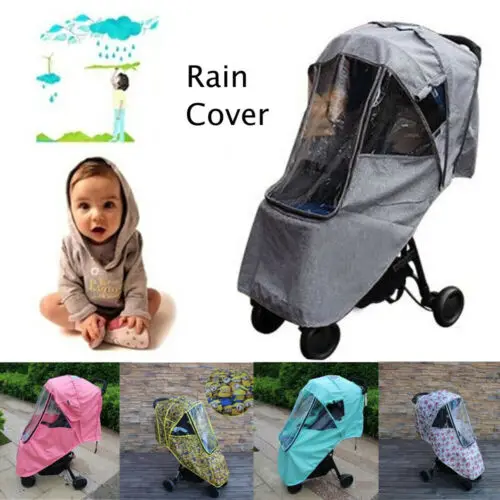 NEW Baby Universal Pushchair Buggy Waterproof Stroller Rain Cover Baby Transparent Stroller Pram Wind Shield Pushchair
NEW Baby Universal Pushchair Buggy Waterproof Stroller Rain Cover Baby Transparent Stroller Pram Wind Shield Pushchair