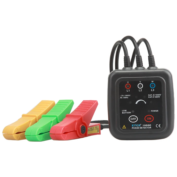 (Guangzhou Yitai) phase instrument of non contact phase detector for ETCR1000C sequence table exchange
(Guangzhou Yitai) phase instrument of non contact phase detector for ETCR1000C sequence table exchange