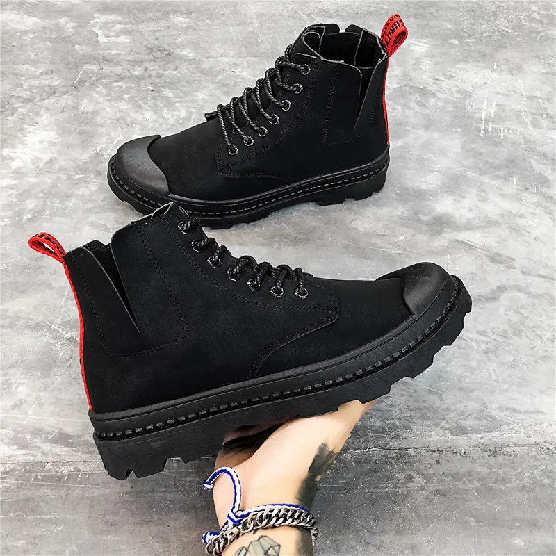 2019 Fashion Ankle Boots Winter / Autumn men's Motorcycle Martin Boots men Boots Snow Boots Oxfords men Shoes
2019 Fashion Ankle Boots Winter / Autumn men's Motorcycle Martin Boots men Boots Snow Boots Oxfords men Shoes
