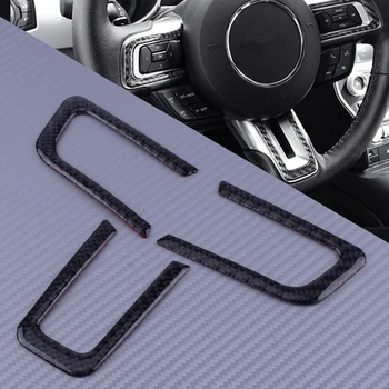 DWCX 3Pcs/set Carbon fiber Car Interior Steering Wheel Cover Trim Fit for Ford Mustang 2015 2016 2017 2018
DWCX 3Pcs/set Carbon fiber Car Interior Steering Wheel Cover Trim Fit for Ford Mustang 2015 2016 2017 2018