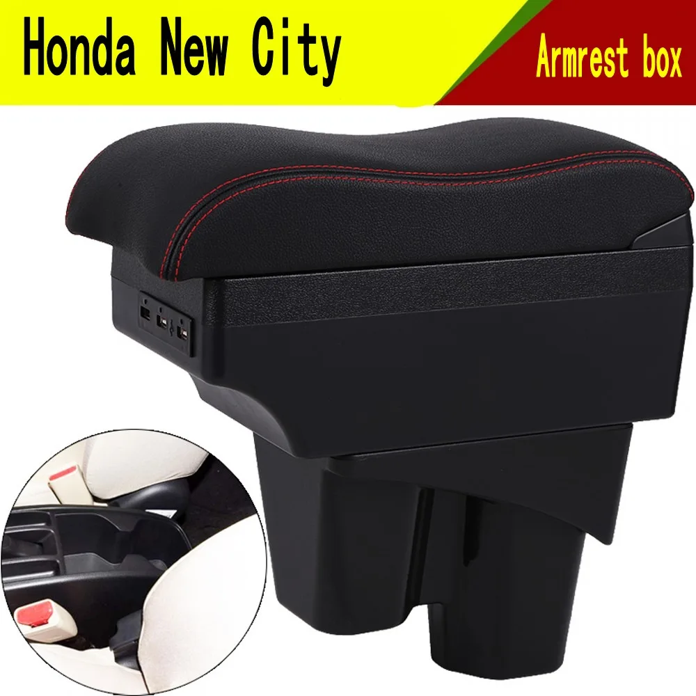 For Car Honda City Armrest Box Car Center Console Storage Space Case Elbow Rest with Cup Holder USB Interface
For Car Honda City Armrest Box Car Center Console Storage Space Case Elbow Rest with Cup Holder USB Interface