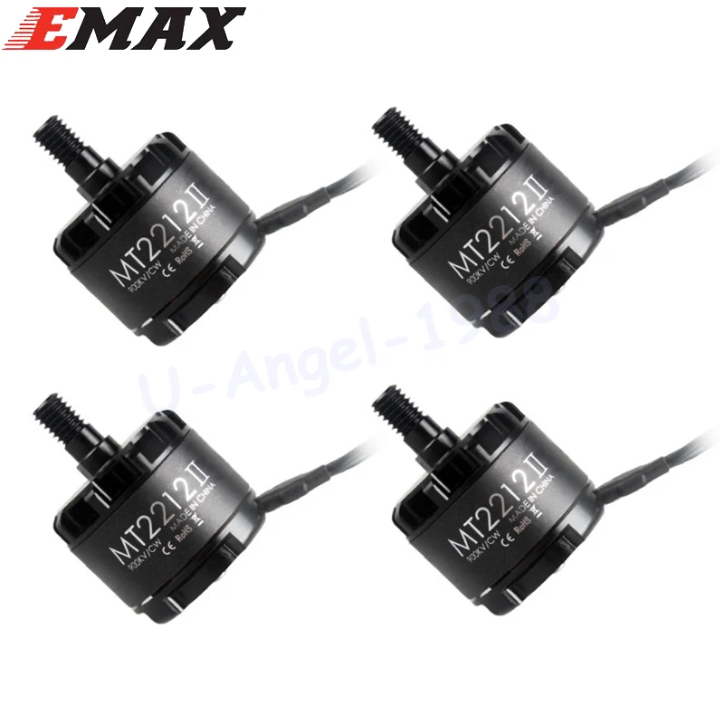 4 компл./лот Оригинал Emax охлаждение MT2212 II 900KV CW CCW бесщеточный двигатель с 1045