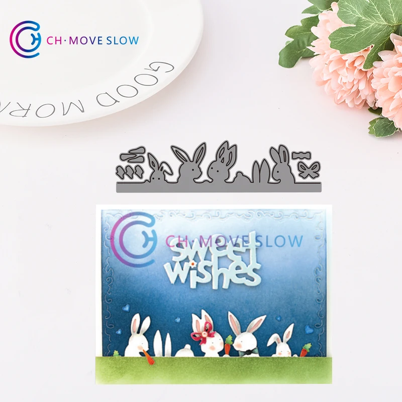 CH 2019 New Arrival mischievous bunnies Metal Cutting Dies Embossing Scrapbooking Stencil Craft Cut Dies For DIY Card Crafts
CH 2019 New Arrival mischievous bunnies Metal Cutting Dies Embossing Scrapbooking Stencil Craft Cut Dies For DIY Card Crafts