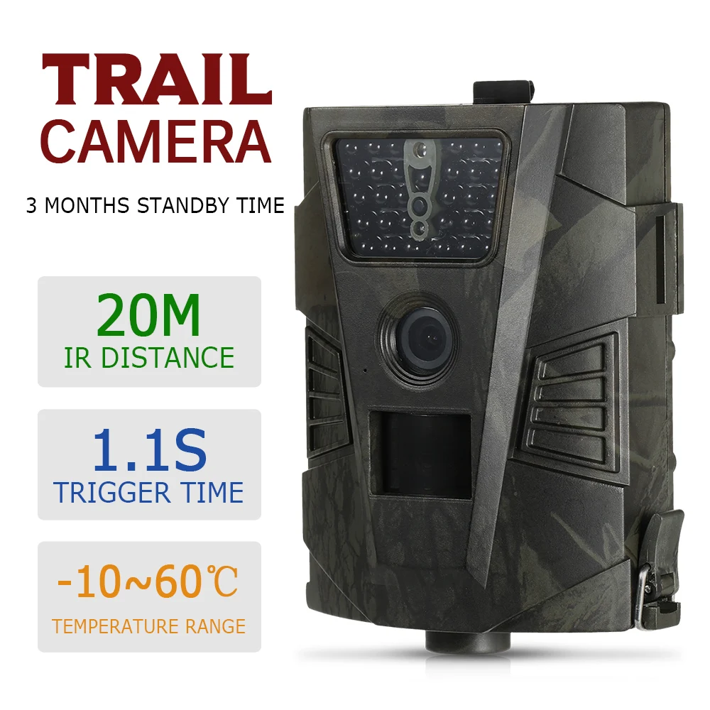 

8MP 720P Wildlife Trail Photo Trap Hunting Camera Outdoor Wildlife Scouting Camera LCD Remote Control PIR Sensor Night Vision