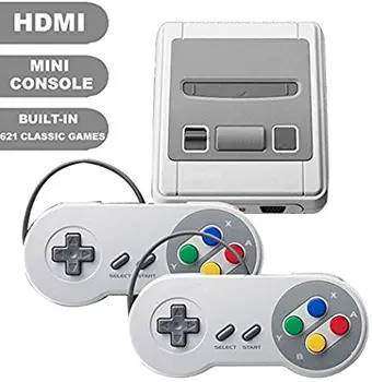 10pcs HDMI super mini TV Family Game Console HDMI 8 Bit Retro Video Game Console Built-In 621 Games Handheld Gaming Player
10pcs HDMI super mini TV Family Game Console HDMI 8 Bit Retro Video Game Console Built-In 621 Games Handheld Gaming Player