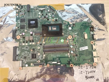 JOUTNDLN FOR acer Aspire E5-575G Laptop Motherboard DAZAAMB16E0 NBGD411006 W/ I5-7200 CPU 940MX GPU DDR4
JOUTNDLN FOR acer Aspire E5-575G Laptop Motherboard DAZAAMB16E0 NBGD411006 W/ I5-7200 CPU 940MX GPU DDR4