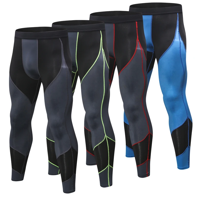 Men's PRO tights Sports running training fitness pants Sweat-wicking quick-drying high-elastic contrast color stitching trouers
Men's PRO tights Sports running training fitness pants Sweat-wicking quick-drying high-elastic contrast color stitching trouers