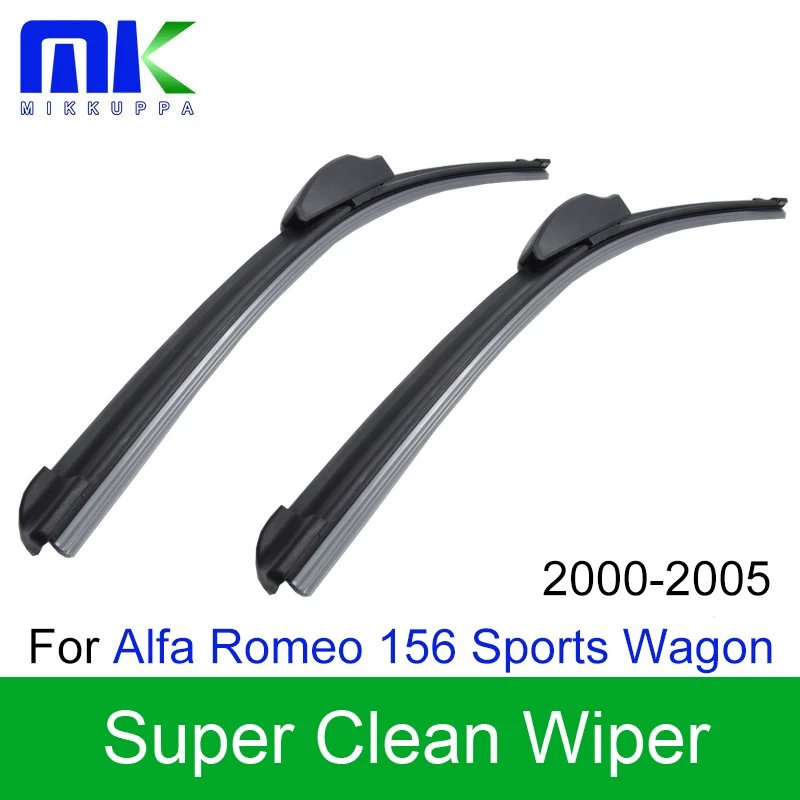 Mikkuppa Front And Rear Wiper Blades For Alfa Romeo 156 2000 2001 2002 2003 2004 2005 Natural Rubber Windshield Car Accessories
Mikkuppa Front And Rear Wiper Blades For Alfa Romeo 156 2000 2001 2002 2003 2004 2005 Natural Rubber Windshield Car Accessories