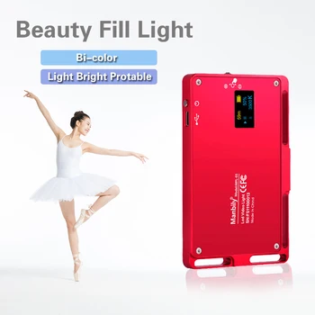 Manbily MFL-03 Bi-Color Mini Square Camera Light 3500-5700K Built-in Battery Fill Lighting Lamp for Video Makeup Live Broadcast
Manbily MFL-03 Bi-Color Mini Square Camera Light 3500-5700K Built-in Battery Fill Lighting Lamp for Video Makeup Live Broadcast