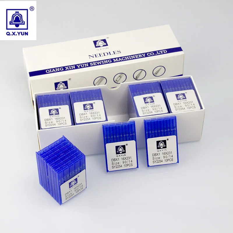 100pcs DBX1 DB1 16X231 14# QXYUN sewing needles accessory for Q.X.YUN BROTHER industrial sewing machine
100pcs DBX1 DB1 16X231 14# QXYUN sewing needles accessory for Q.X.YUN BROTHER industrial sewing machine
