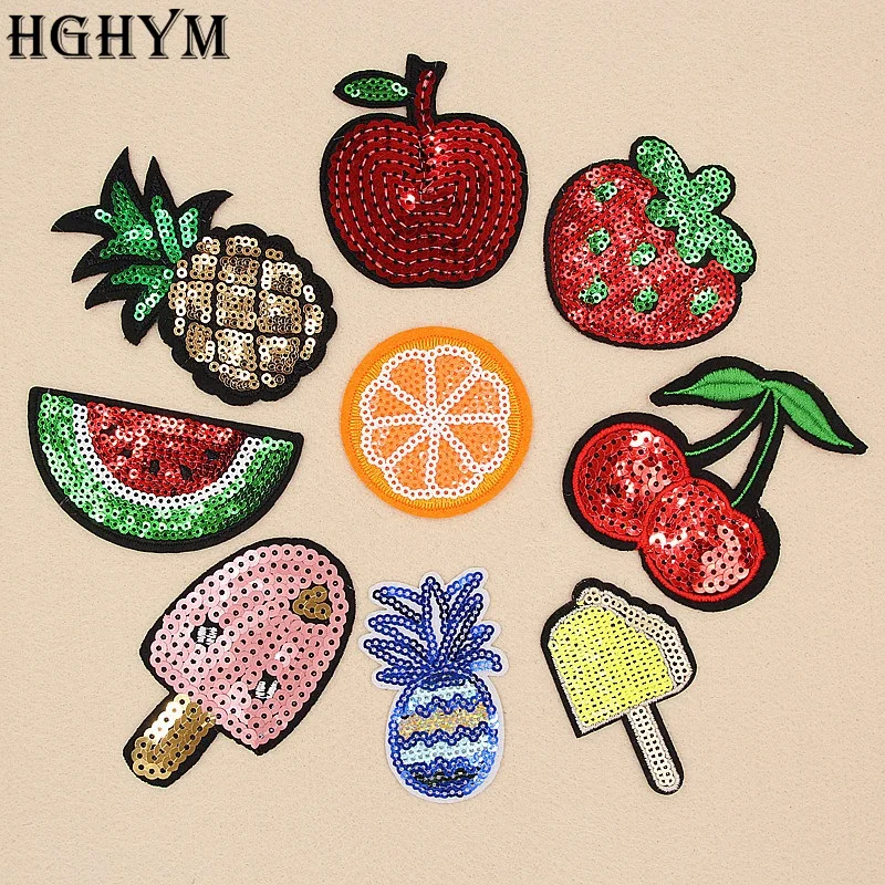 1Pc Sequin Fruits Patches Iron On Sewing Cloth Embroidered Appliqued Motif Patch For Clothing Stickers S Jeans Jacket
1Pc Sequin Fruits Patches Iron On Sewing Cloth Embroidered Appliqued Motif Patch For Clothing Stickers S Jeans Jacket