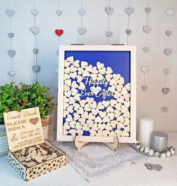 personalized Wedding Alternative Guest Book ,Personalized Drop Top box Heart Guestbooks, Custom wedding guestbook Memory Box
personalized Wedding Alternative Guest Book ,Personalized Drop Top box Heart Guestbooks, Custom wedding guestbook Memory Box