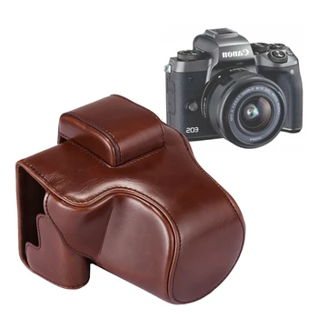 PULUZ For Canon EOS M5 Case Luxury Full Body Camera PU Leather Case Bag with Strap for Canon EOS M5 DSLR Cases Accessories
PULUZ For Canon EOS M5 Case Luxury Full Body Camera PU Leather Case Bag with Strap for Canon EOS M5 DSLR Cases Accessories