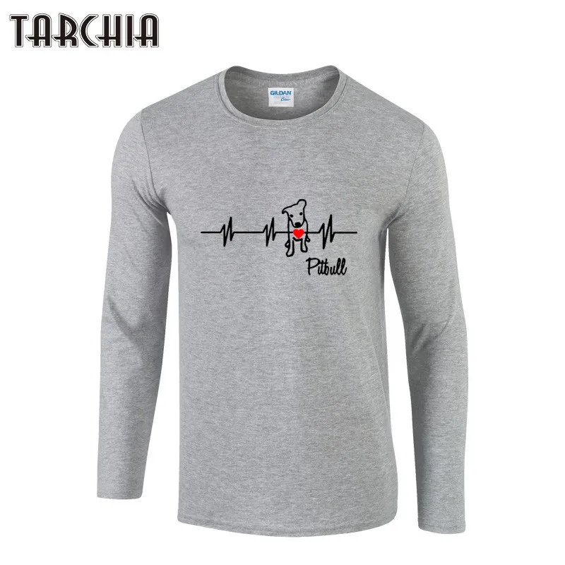 TARCHIA 2019 New Fashion Boy Men Long Sleeve Male T Shirt Tshirt PITBULL Printed Men'S T-Shirt 100% Cotton Plus Size Homme
TARCHIA 2019 New Fashion Boy Men Long Sleeve Male T Shirt Tshirt PITBULL Printed Men'S T-Shirt 100% Cotton Plus Size Homme