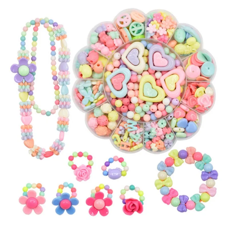 Children Creative DIY Beads Toy Accessory Set Girls Handmade Art Craft Educational Toys For Girls Christmas Gift
Children Creative DIY Beads Toy Accessory Set Girls Handmade Art Craft Educational Toys For Girls Christmas Gift