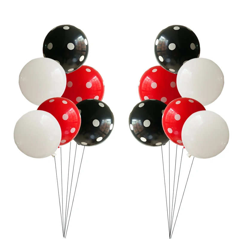 12pcs latex balloon white black red Dot balloons birthday party wedding decoration Helium Balloons air balloons
12pcs latex balloon white black red Dot balloons birthday party wedding decoration Helium Balloons air balloons