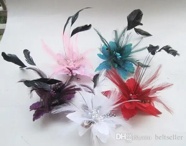 Wedding bridal hair accessories Feather Corsage hairwear headpiece Hair Clips pin Fascinator brooch Flower Corsage Brooch Pin
Wedding bridal hair accessories Feather Corsage hairwear headpiece Hair Clips pin Fascinator brooch Flower Corsage Brooch Pin