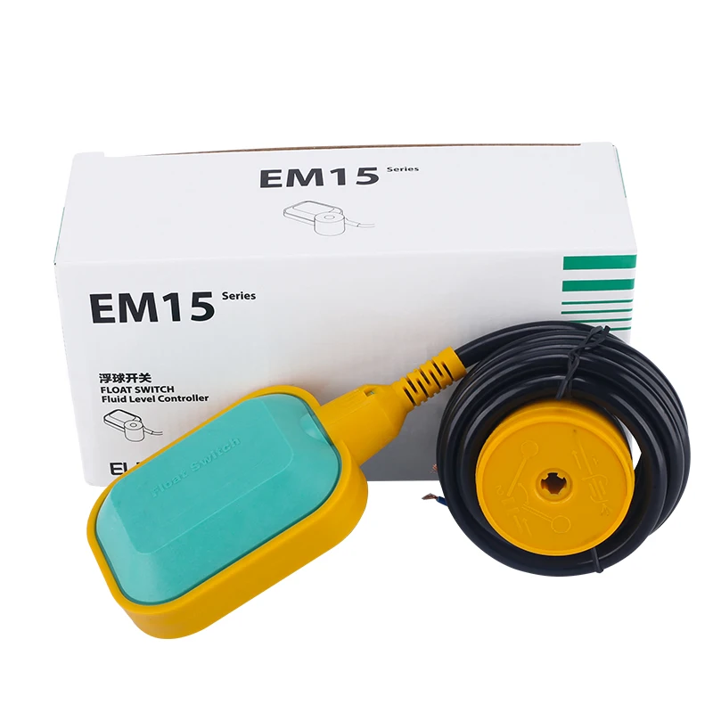 ELECALL EM15-N 2-5M Controller Float Switch Liquid Fluid Water Level Float Switch Controller Contactor Sensor
ELECALL EM15-N 2-5M Controller Float Switch Liquid Fluid Water Level Float Switch Controller Contactor Sensor