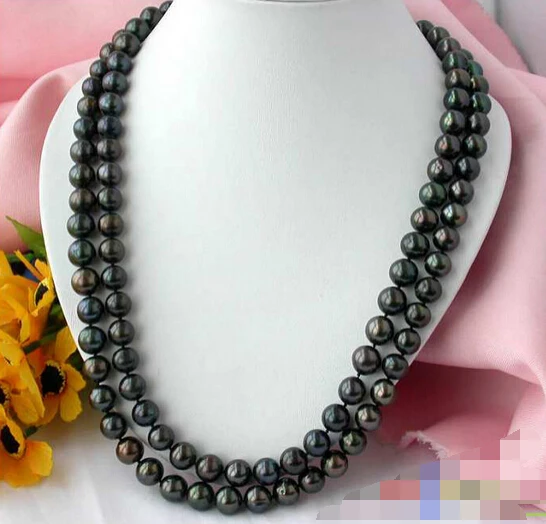 bjc 0001367 50" 11-12MM ROUND BLACK FRESHWATER CULTURED PEARL NECKLACE 14k (C0309)
bjc 0001367 50" 11-12MM ROUND BLACK FRESHWATER CULTURED PEARL NECKLACE 14k (C0309)