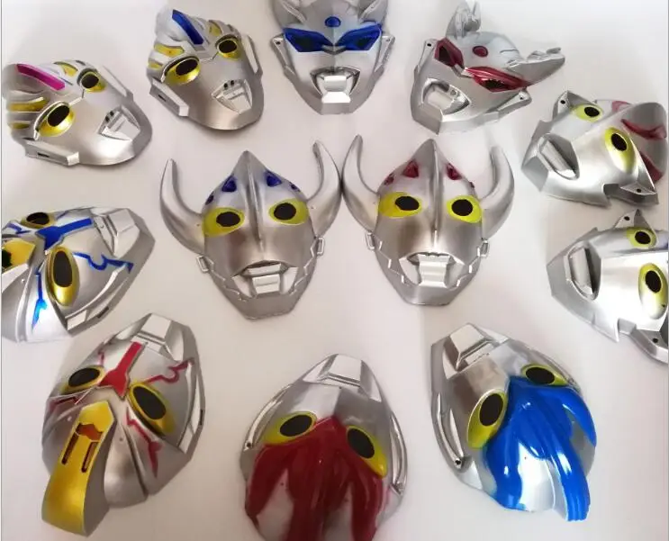 Ребенок Ultraman Косплей Маска Дети мальчик девочка dyna tiga костюм маска Ультрамен |