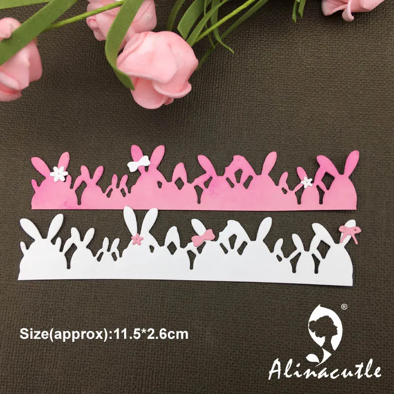 METAL CUTTING DIES cut die alinacraft easter bunny border edge Scrapbook paper craft album card punch knife art cutter die
METAL CUTTING DIES cut die alinacraft easter bunny border edge Scrapbook paper craft album card punch knife art cutter die