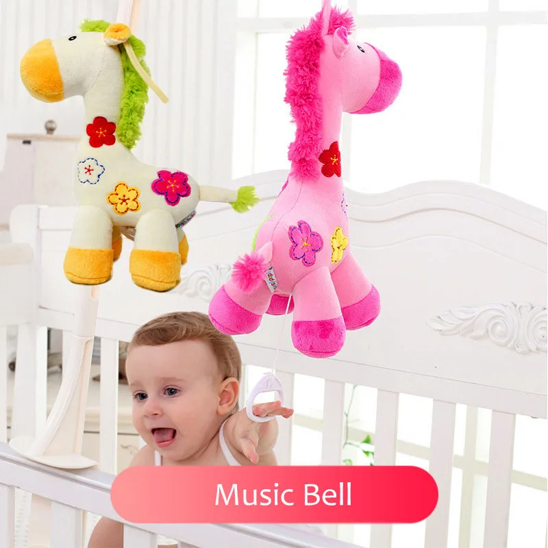 Baby Toys New Giraffe Rattles with Music Box Crib Mobile Bed Hanging Bell Educational Toys for Newborns Stroller Toy
Baby Toys New Giraffe Rattles with Music Box Crib Mobile Bed Hanging Bell Educational Toys for Newborns Stroller Toy